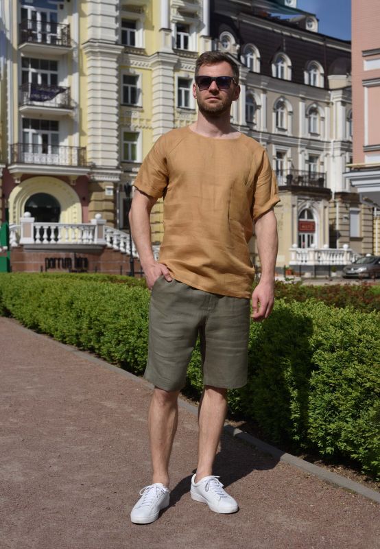 Лляні шорти