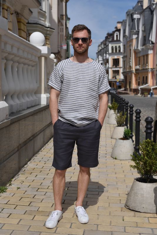 Лляні шорти