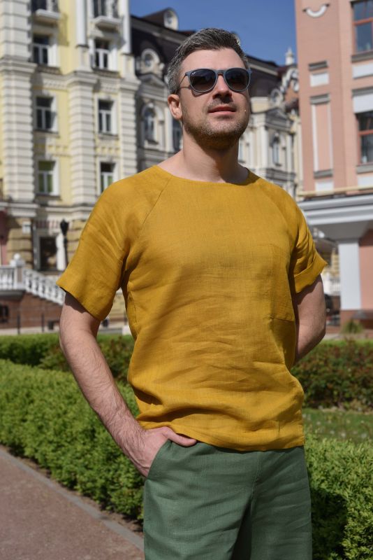 Футболка-реглан