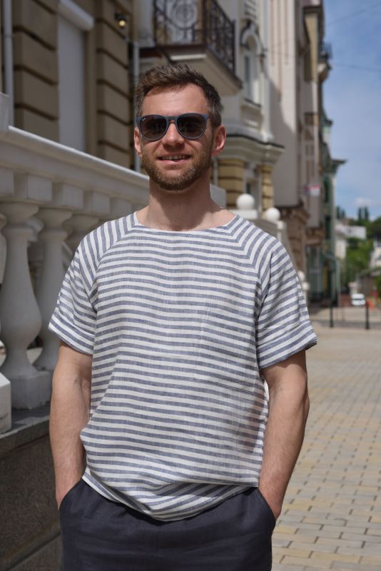 Футболка-реглан