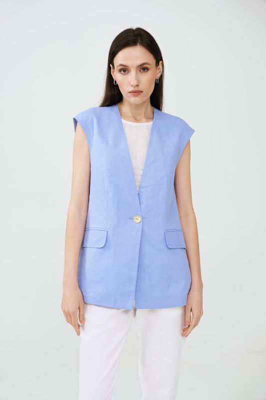 Жилет лляний